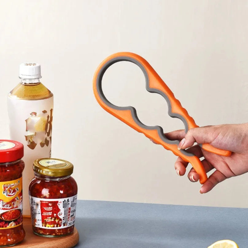 Jar Opener Bottle Opener and Can Opener for Weak hands