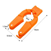 Multifunctional Bottle & Can Opener for Weak Hands - Ergonomic Gripper Tool for Seniors with Arthritis - Easy Open for Plastic Bottles & Pull Tab Cans