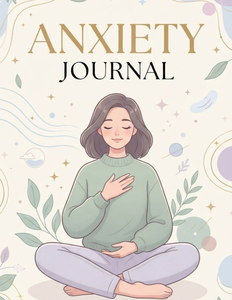 Anxiety Journal |25 PAGES| - Digital Planner