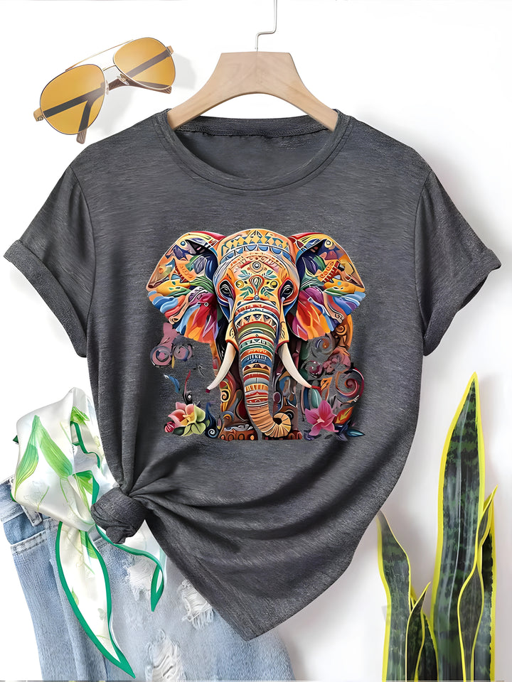 Vintage Elephant Graphic Tee