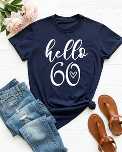 60Th Birthday Collection Tees