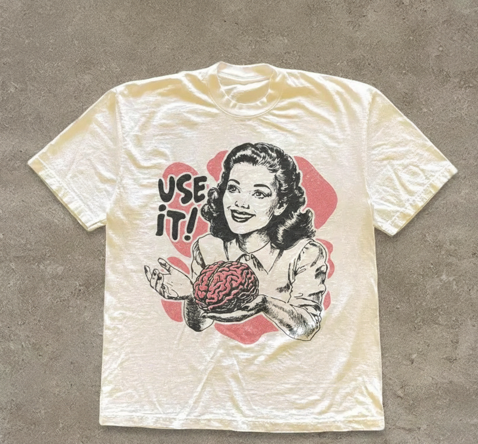 Vintage "Use Your Brain" Shirt