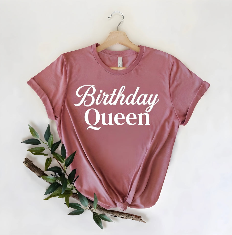 Birthday Queen Pink Tee