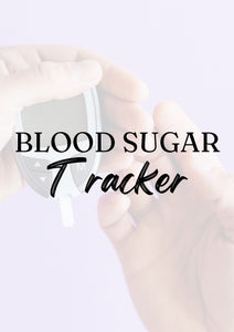 Blood Sugar Tracker 35+ PAGES - Digital Tracker