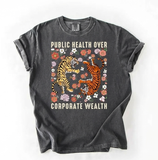 Tiger Boho Public Health Over Wealth Shirt