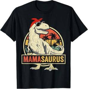 Mamasaurus Dinosaur Mom Tee
