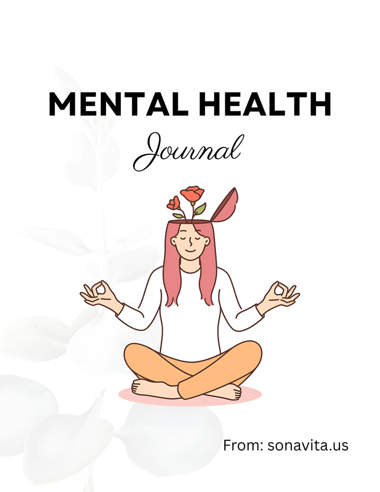 Mental Health Journal 50+ PAGES - Digital Journal