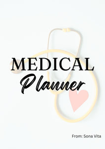 Medical Planner 24+ PAGES - Digital Planner