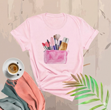 Apparel Makeup Set Graphic Tee