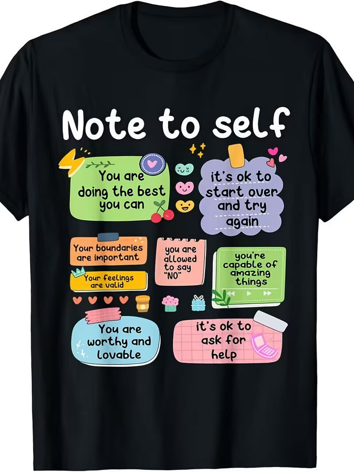 Affirmation "Reminder for Myself" Graphic Tee