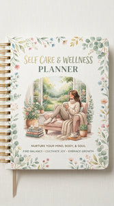 Self Care & Wellness Planner |65 PAGES| - Digital Planner