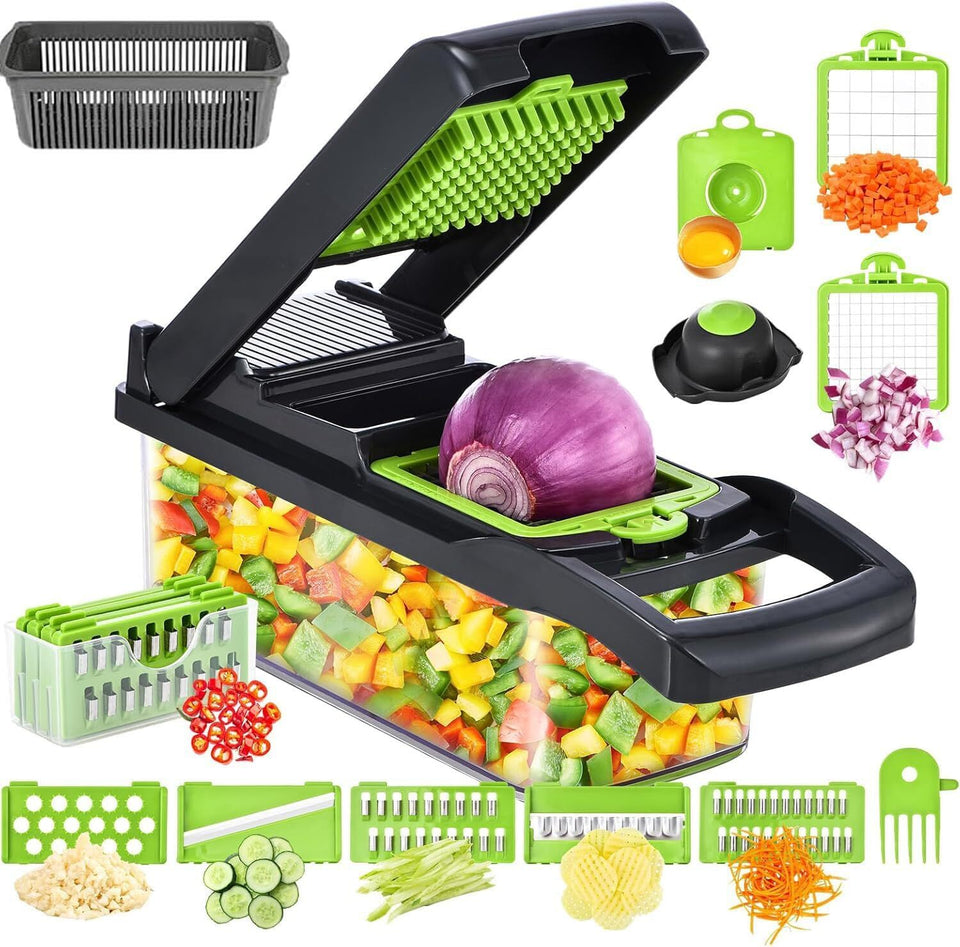 15-in-1 Vegetable Chopper with Container