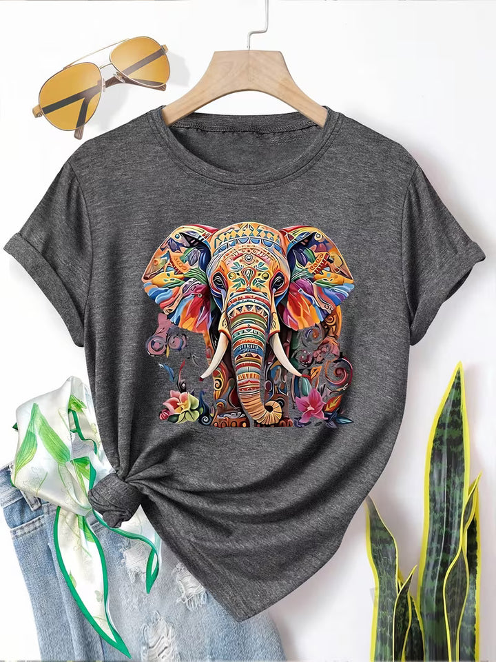 Vintage Elephant Graphic Tee